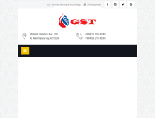 Tablet Screenshot of gst.az